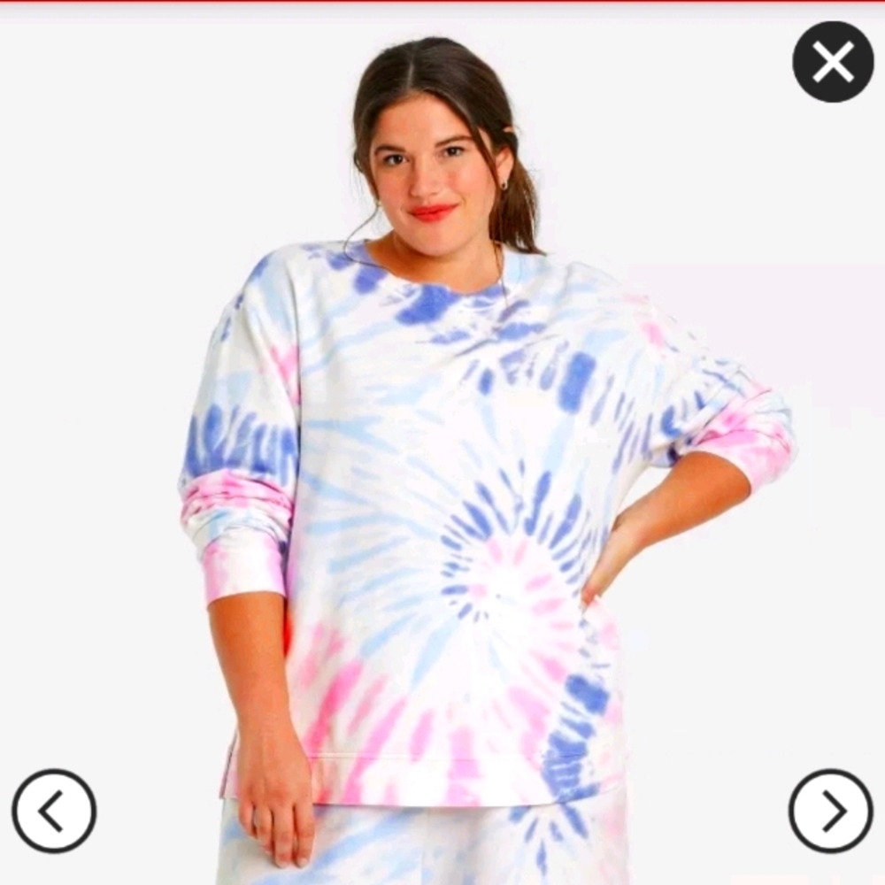 Nwot Tie dye sweatshirt